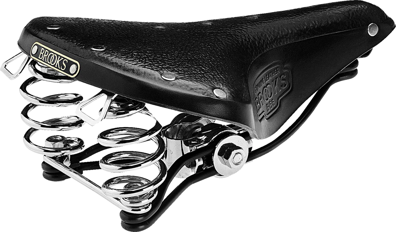 Brooks B66 Stadsfiets Zadel